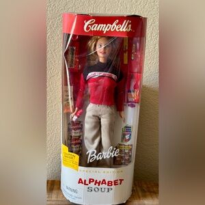Barbie Special Edition Campbell’s Alphabet Soup Vintage 1999